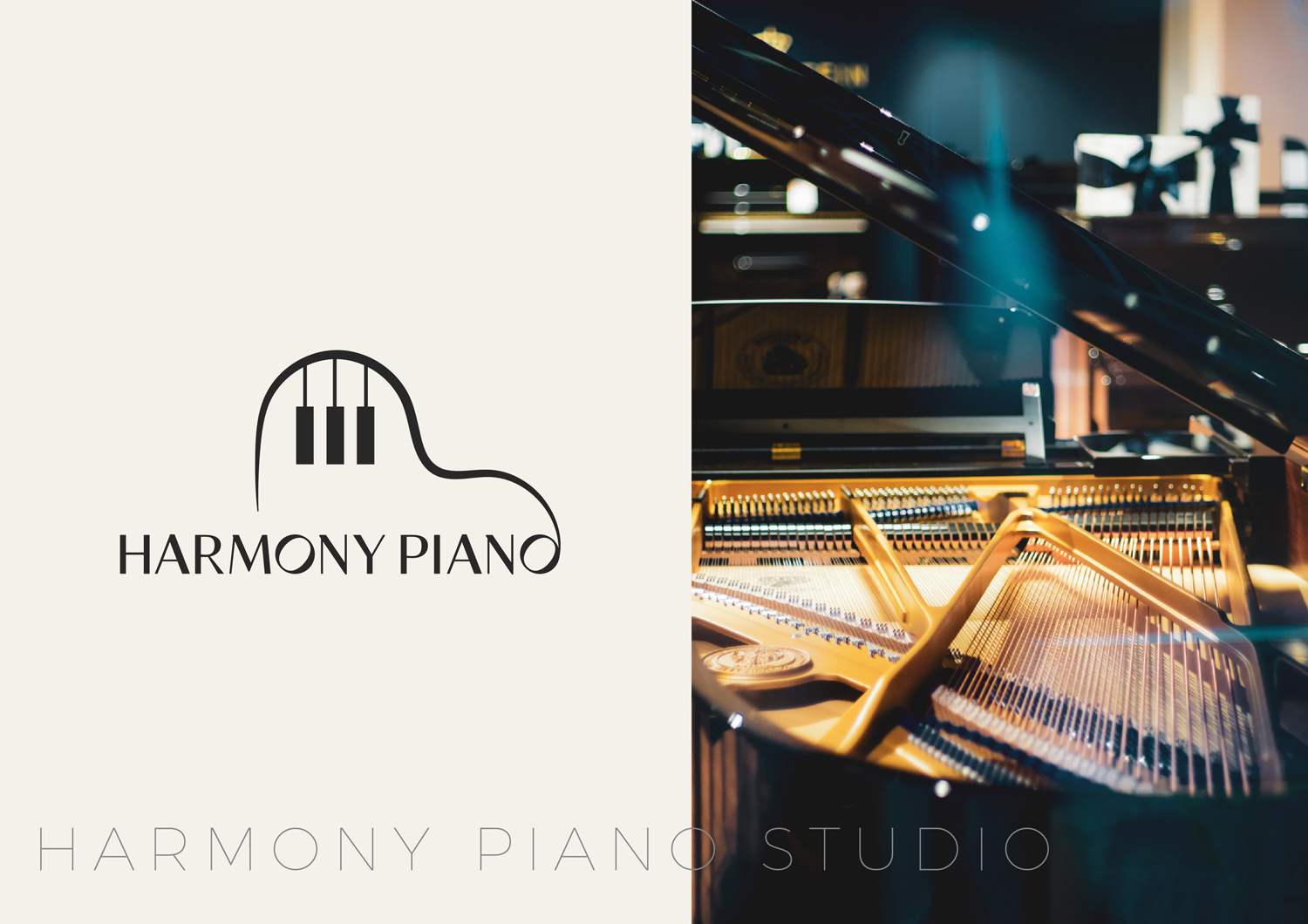 Suus Design Portfolio Branding – Harmony Piano Studio